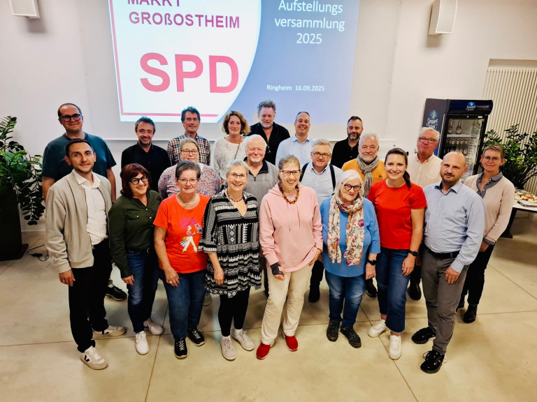 SPD Großostheim: Ein starkes Team aus allen Ortsteilen für unsere Gemeinde